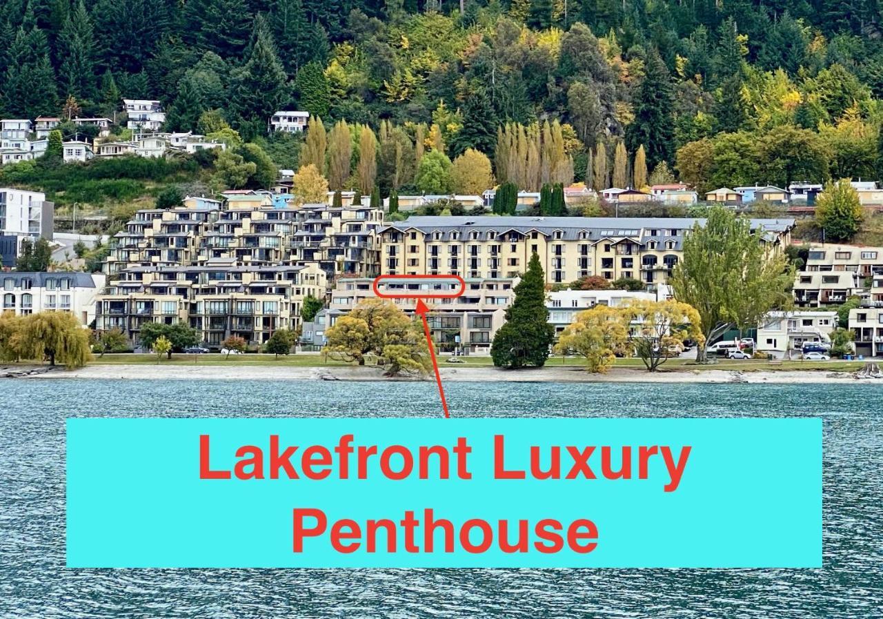 Lakefront Luxury Penthouse Central Queenstown Exterior foto
